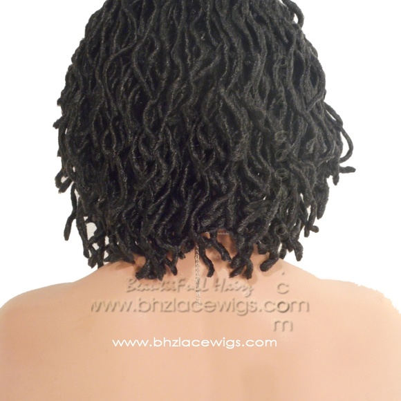 EXCLUSIVE! Sister loc faux locs dredlock wavy locs